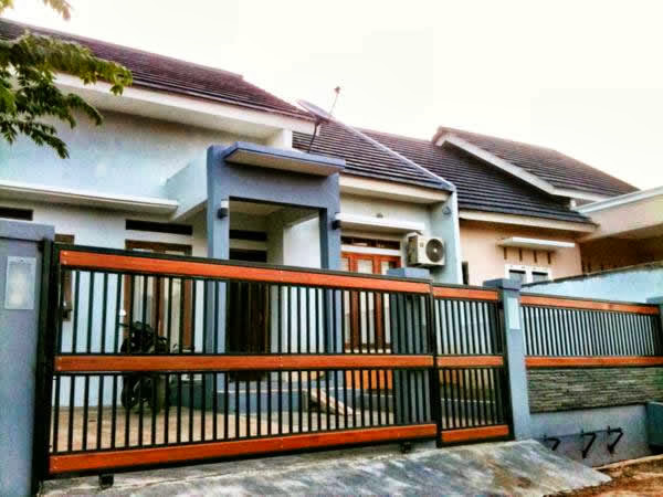 desain pagar rumah minimalis