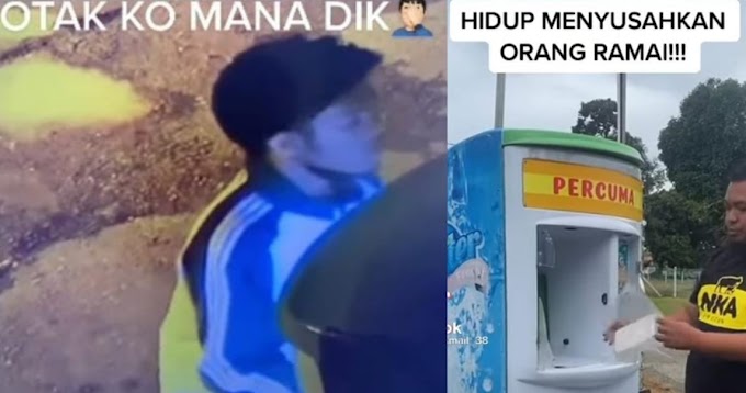 Mesin Air Bertapis Dirosakkan Dengan Mercun, Pemilik Minta Pelaku Serah Diri - (Video)