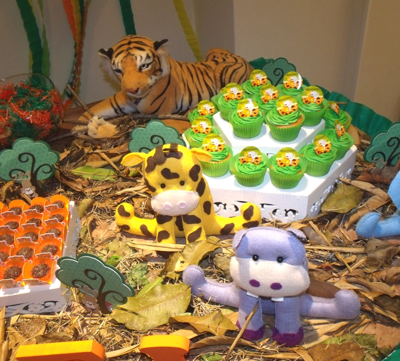 A Jungle Themed 1st Birthday Party From Brazil Party Ideas Party