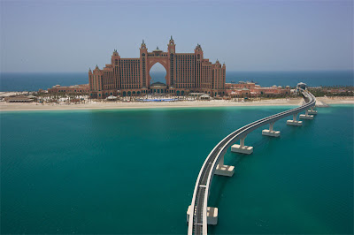 Palm Jumeirah - arge geographical marvel in the world