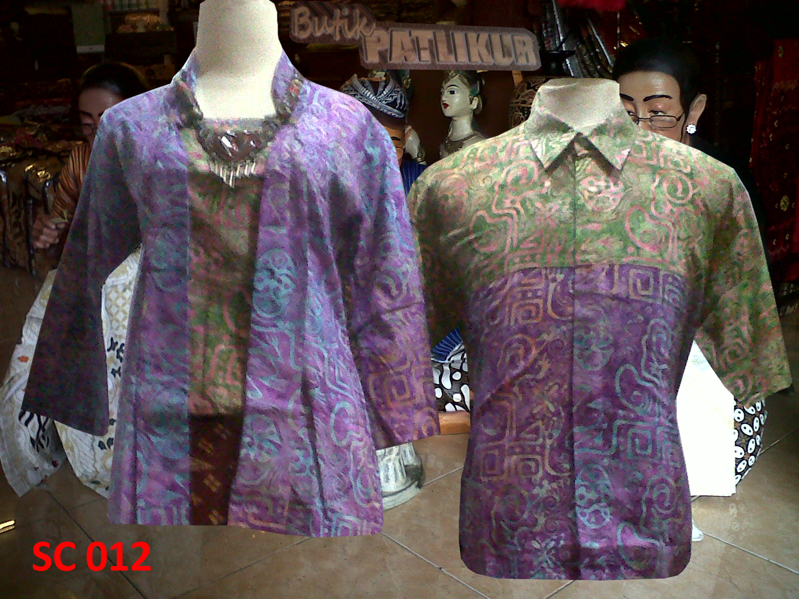 BUTIK 24 PATLIKUR Sarimbit Kemeja dan  Kebaya  Modern  Batik  