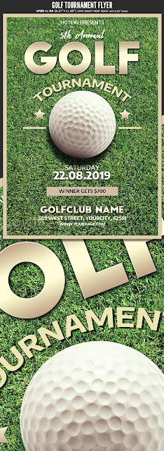  Golf Tournament Flyer Template