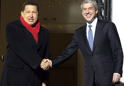 Chavez em Portugal