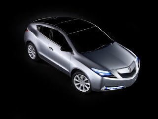 Acura ZDX top view