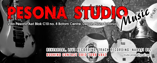 Pesona Studio Tempat Band SunFlower Recording 