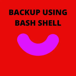 Backup using bash shell