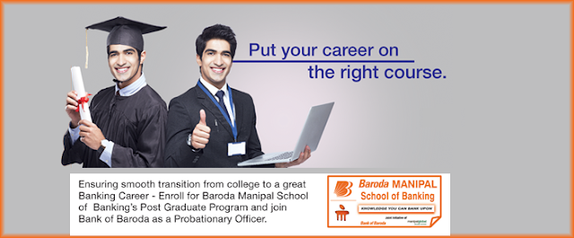 Bank of Baroda Manipal PG Certificate Certificate in Banking and Finance  