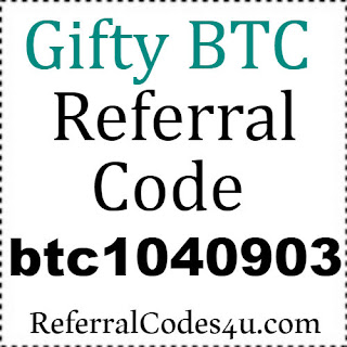 Gifty BTC App Referral Code, Invite Code, Reviews & Hacks 2023