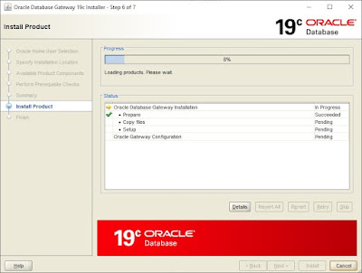 Oracle Database Gateway installer - Step 6