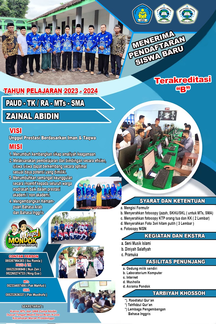 Penerimaan Siswa Baru Tahun 2023/2024
