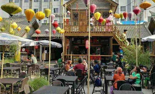 Lokasi wisata kuliner china town atau perkampungan cina di bandung