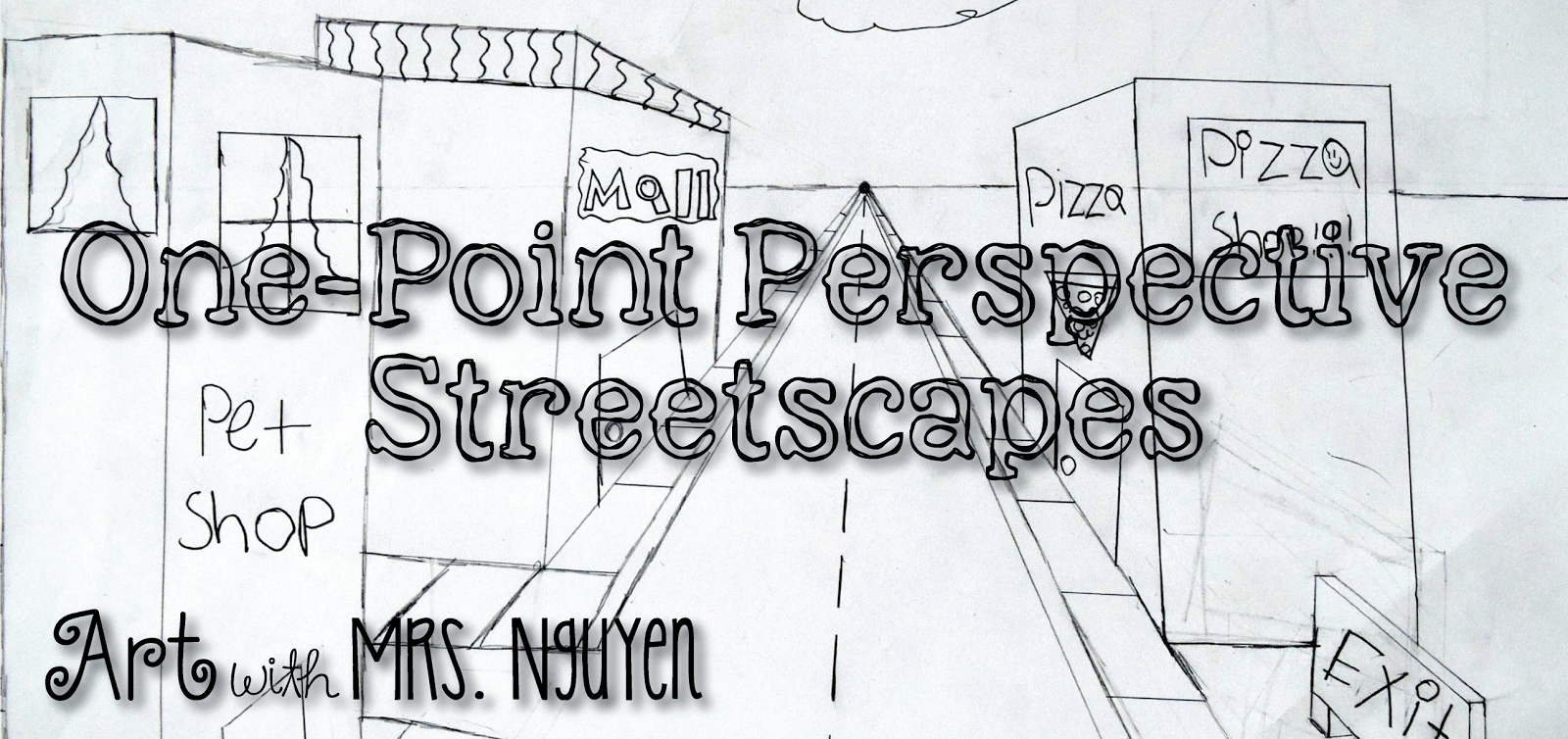 One Point Perspective Streetscapes 2 0 5th Art With Mrs Nguyen