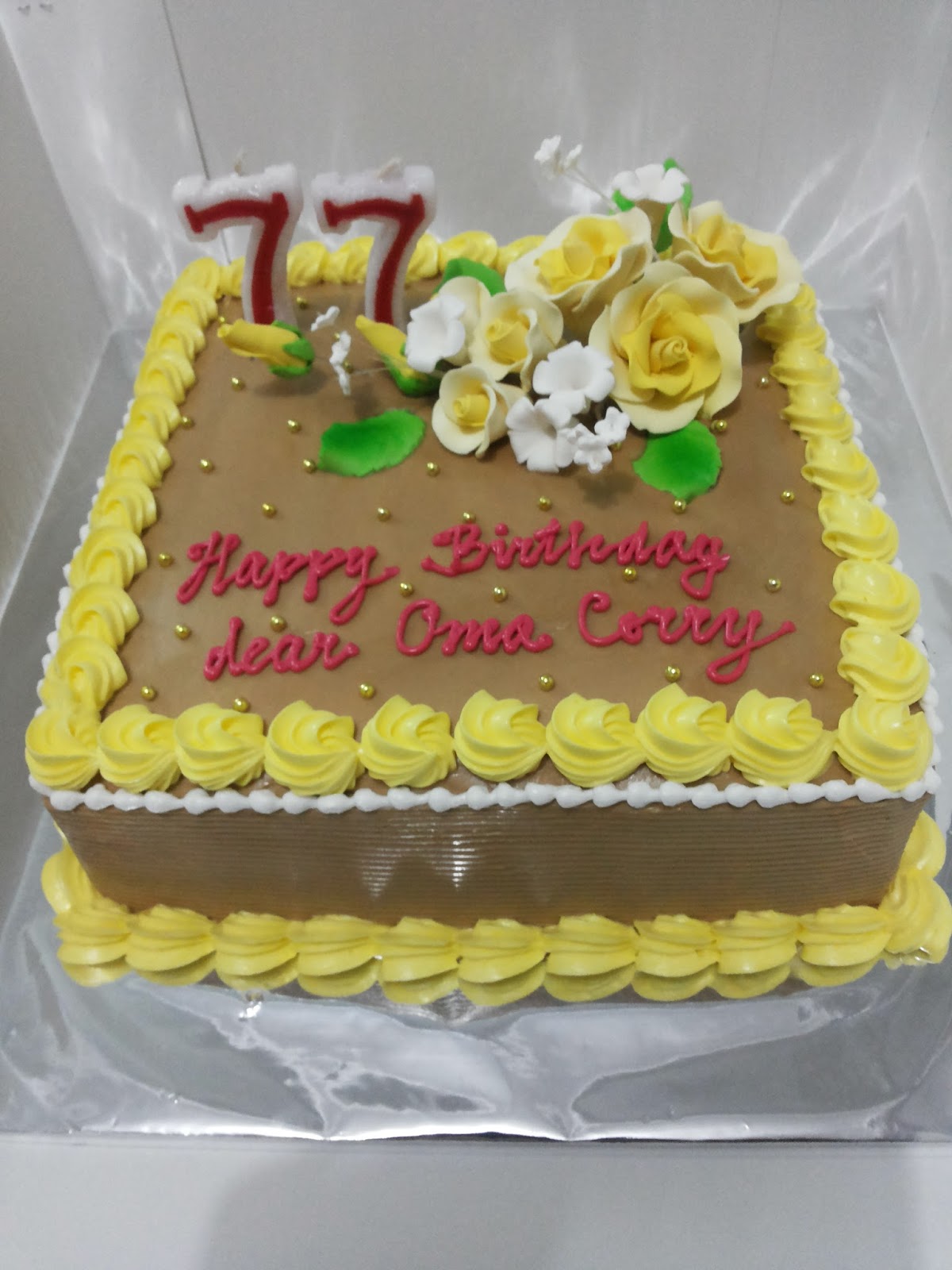 Orchid Cake Birthday Cake Kue Ulang Tahun Dewasa 