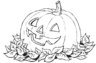 Halloween Pumpkins for Coloring, part 2