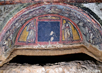 Exploring the Subterranean Basilica and Christian Art of the Roman Catacombs of Domitilla