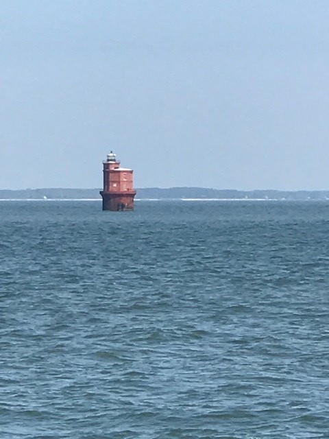 Wolf Trap Lighthouse Between Norfolk and Deltaville