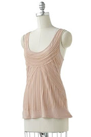 Embellished Chiffon Tank