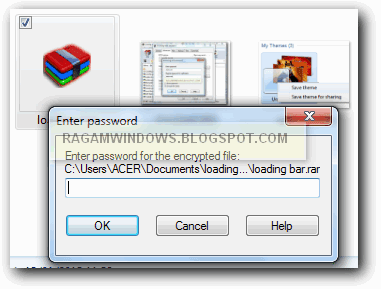 File Rar dengan Password