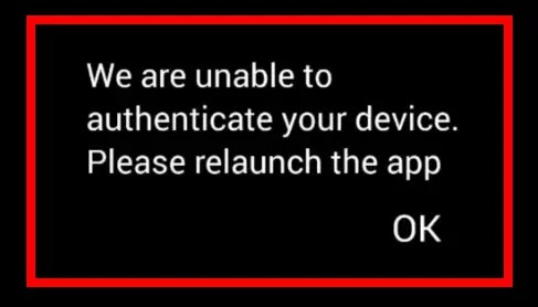 How To Fix Vi Movies And TV App We Are Unable To Authenticate Your Device Please Relaunch The App Error Problem Solved