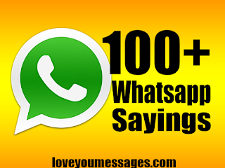 Whatsapp Sayings