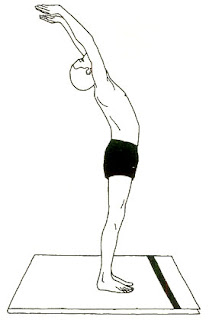 Surya Namaskar of yoga: Step 11