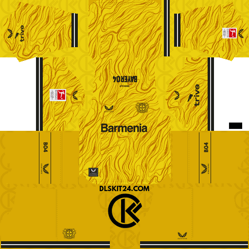 Bayer Leverkusen Kits 2023-2024 Castore - Dream League Soccer Kits 2024 (Goalkeeper Away)