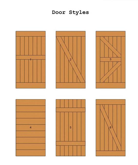  Pintu Plipit Pintu papan kayu polos Materialpilihanku