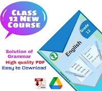 Class 12 English Grammar Complete Solution New Course