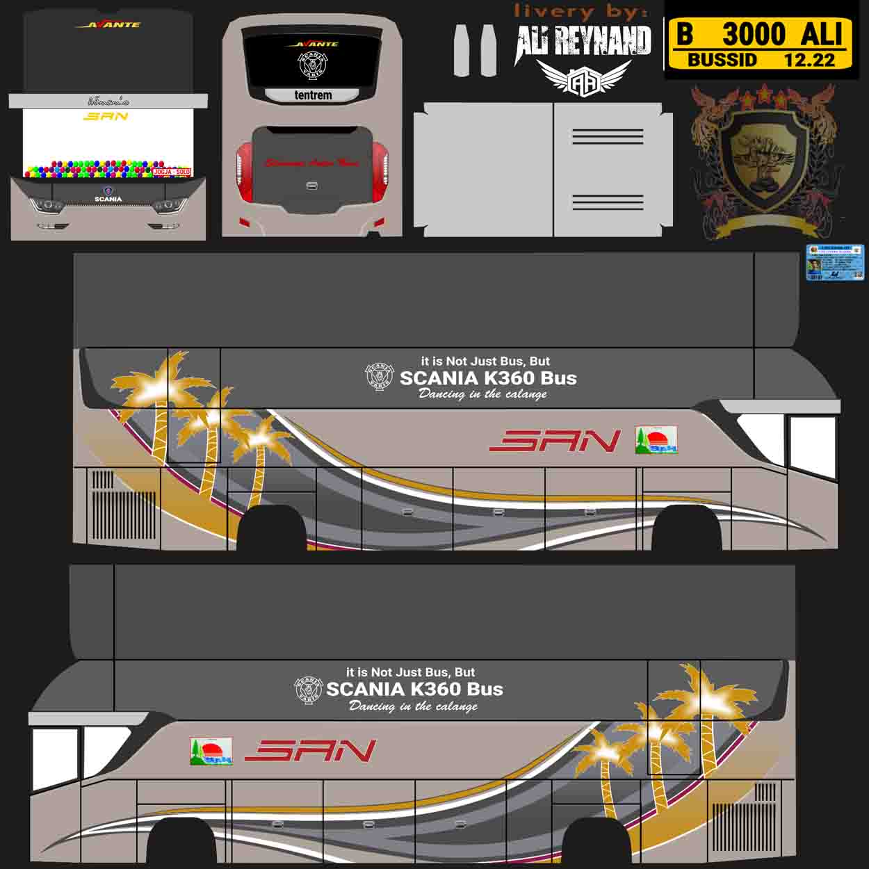 livery bus simulator san