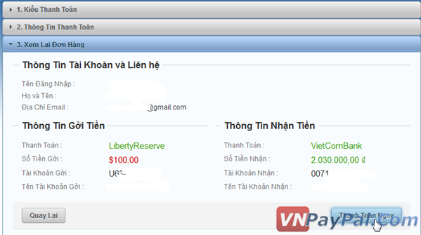 Hướng Dẫn Mua Bán Tiền Liberty Reserve Trên Vietmaker