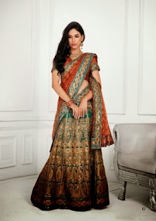 Latest-Bridal-A-Line-Lehenga