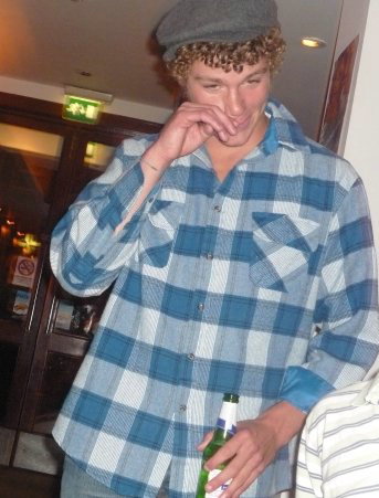 Jeremy Roloff enjoying alcoholic drinks while in Europe Summer 2009 is 