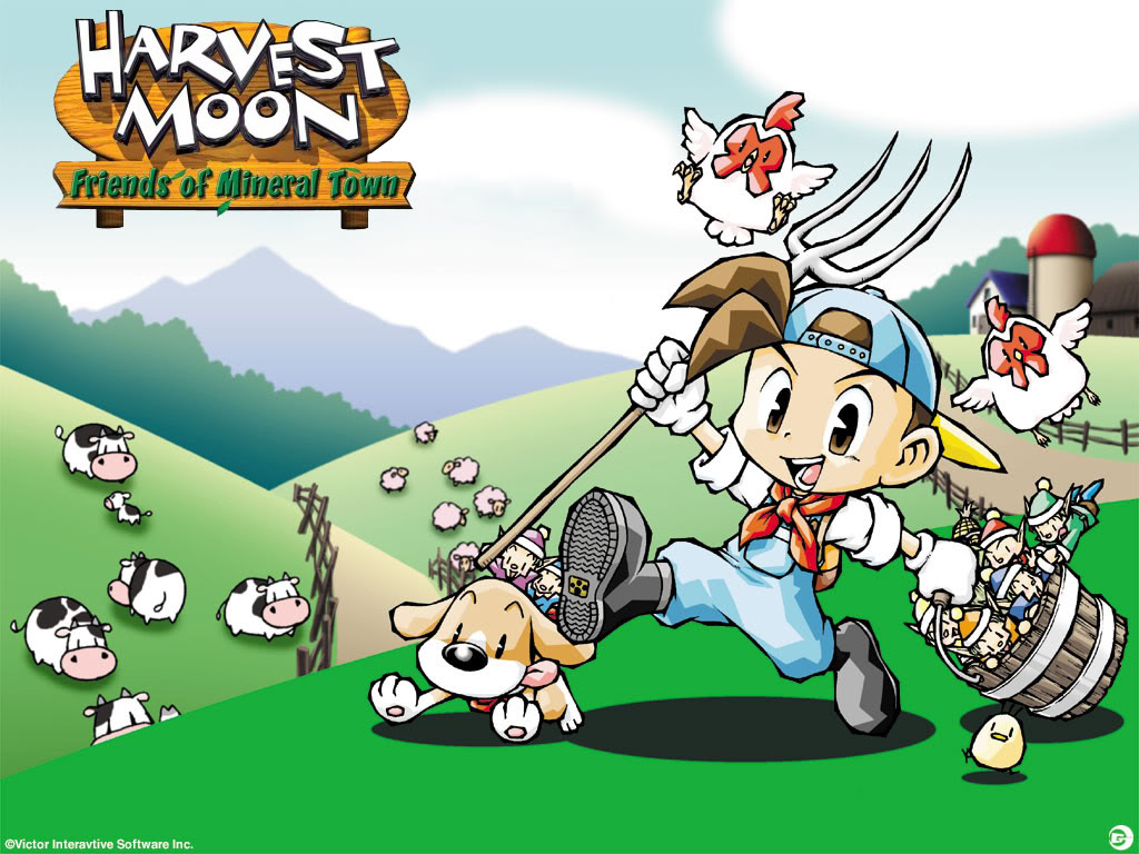 Hasil ternak Harvest Moon Friends Mineral Town