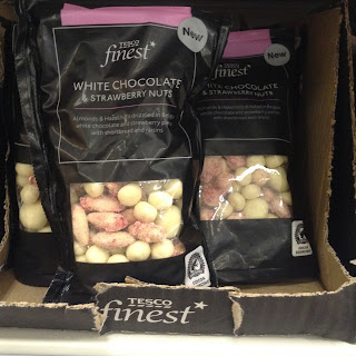 Tesco Finest White Chocolate & Strawberry Nuts