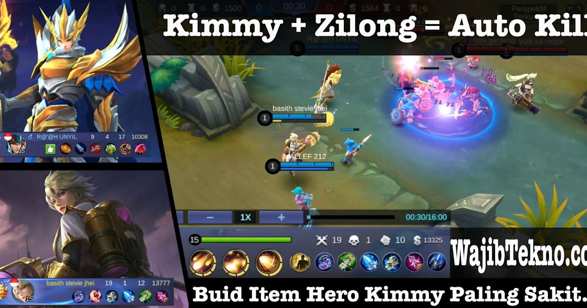 Cara Main Menggunakan Hero Kimmy Mobile Legend & Build Item Paling