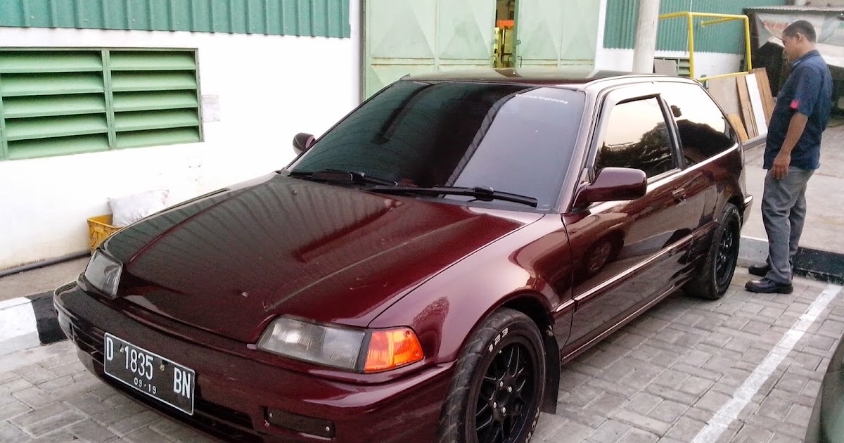 DIJUAL Honda Nouva 1988 Grand Civic 2 Pintu LAPAK MOBIL 