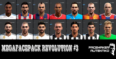 PES 2013 Megafacepack Revolution #3 By Autentiko