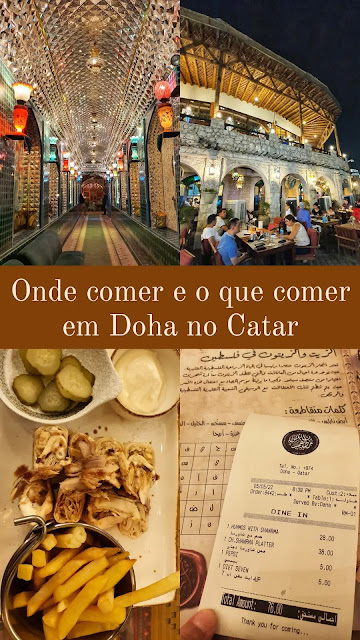 Onde comer e o que comer em Doha no Catar