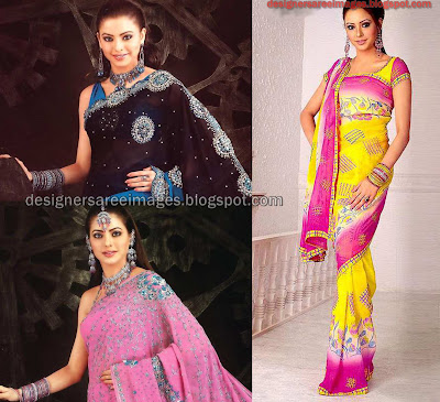 Aamna Sharif in Designer Saree Photo Gallery