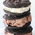 Double Chocolate Chip Cookie Ice Cream Sandwiches