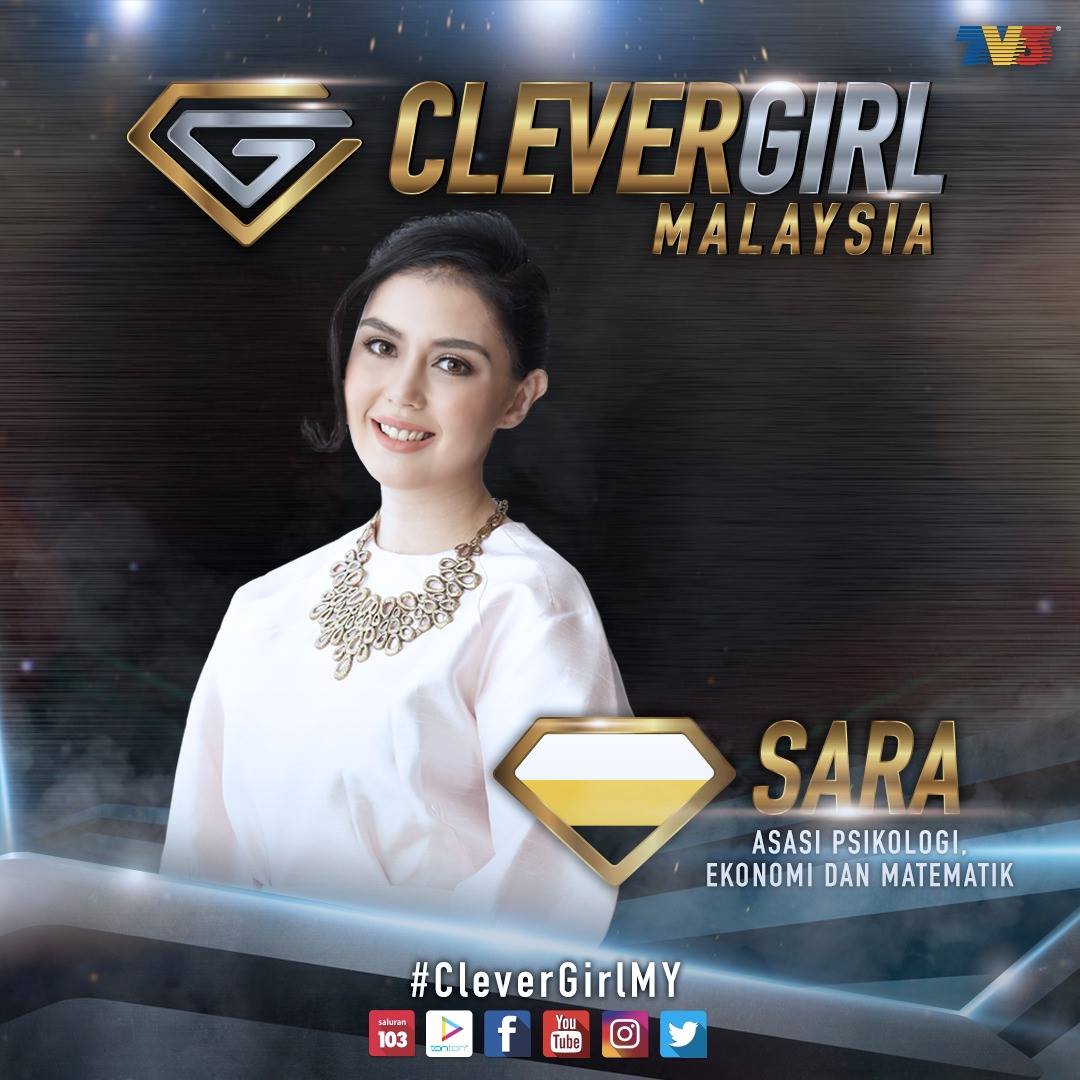 Peserta Clever Girl Malaysia Musim 2 (2017)  MyInfotaip