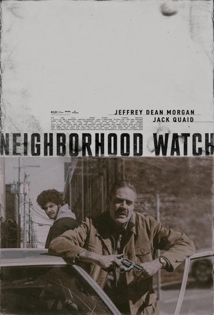 RLJE Films показала постер детективного триллера «Настоящие детективы» (Neighborhood Watch)