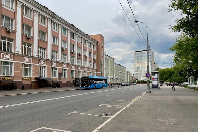 улица Пресненский Вал, бывший Московский электромашиностроительный завод Памяти революции 1905 года, строящийся бизнес-центр AFI Square