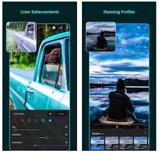  yet intuitive camera app and photo editor Satu Android :  Adobe Lightroom - Photo Editor & Pro Camera v5.1