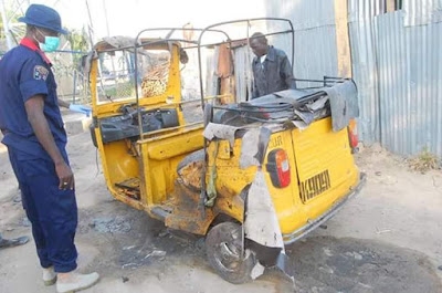 Graphic photos: 16 persons killed, 18 others injured in multiple suicide bomb attacks in Maiduguri