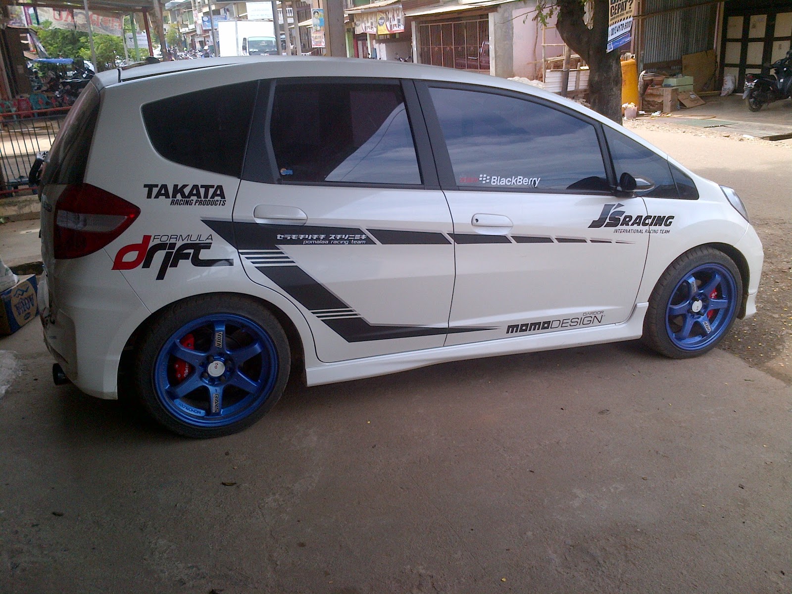 dardor cutting sticker HONDA JAZZ MODIFIKASI