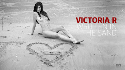 Victoria R — Written In The Sand Hegre-Art 10000px 