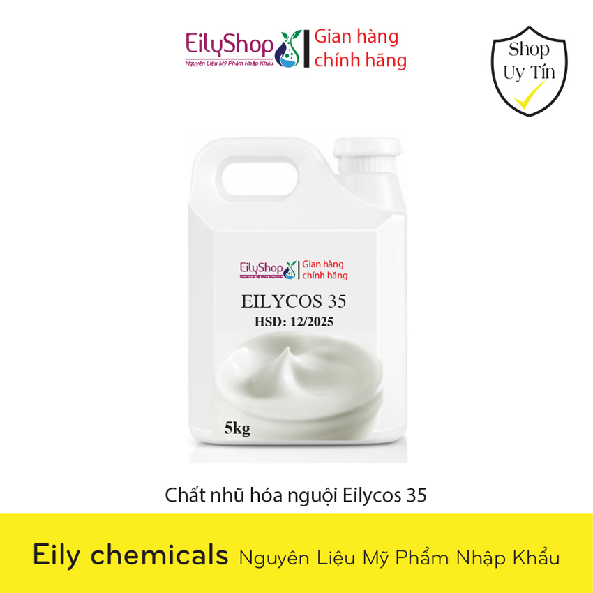 Eilycos 35 - Chất nhũ hóa mỹ phẩm - Nguyên Liệu Mỹ Phẩm Nhập Khẩu