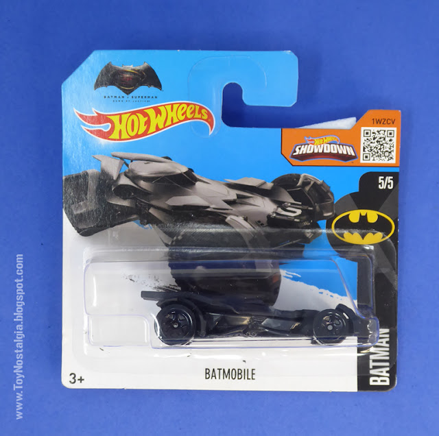 Batmobile  BATMAN vs SUPERMAN HOTWHEELS - 1:64 - 2016 (Autos de películas y series / Movie cars)