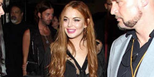 Lindsay Lohan Tidak Pakai Celana Di Sebuah Pesta [ www.BlogApaAja.com ]